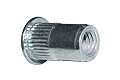 FTC-Z - steel - open knurled cylindrical shank - DH